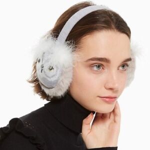 NWOT Kate Spade 3D Owl Earmuffs